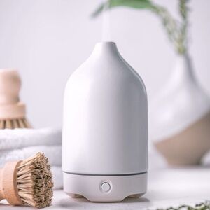 Ceramic Glass Essential Oil Diffuser Aroma Therapy‎ Intertek NEW